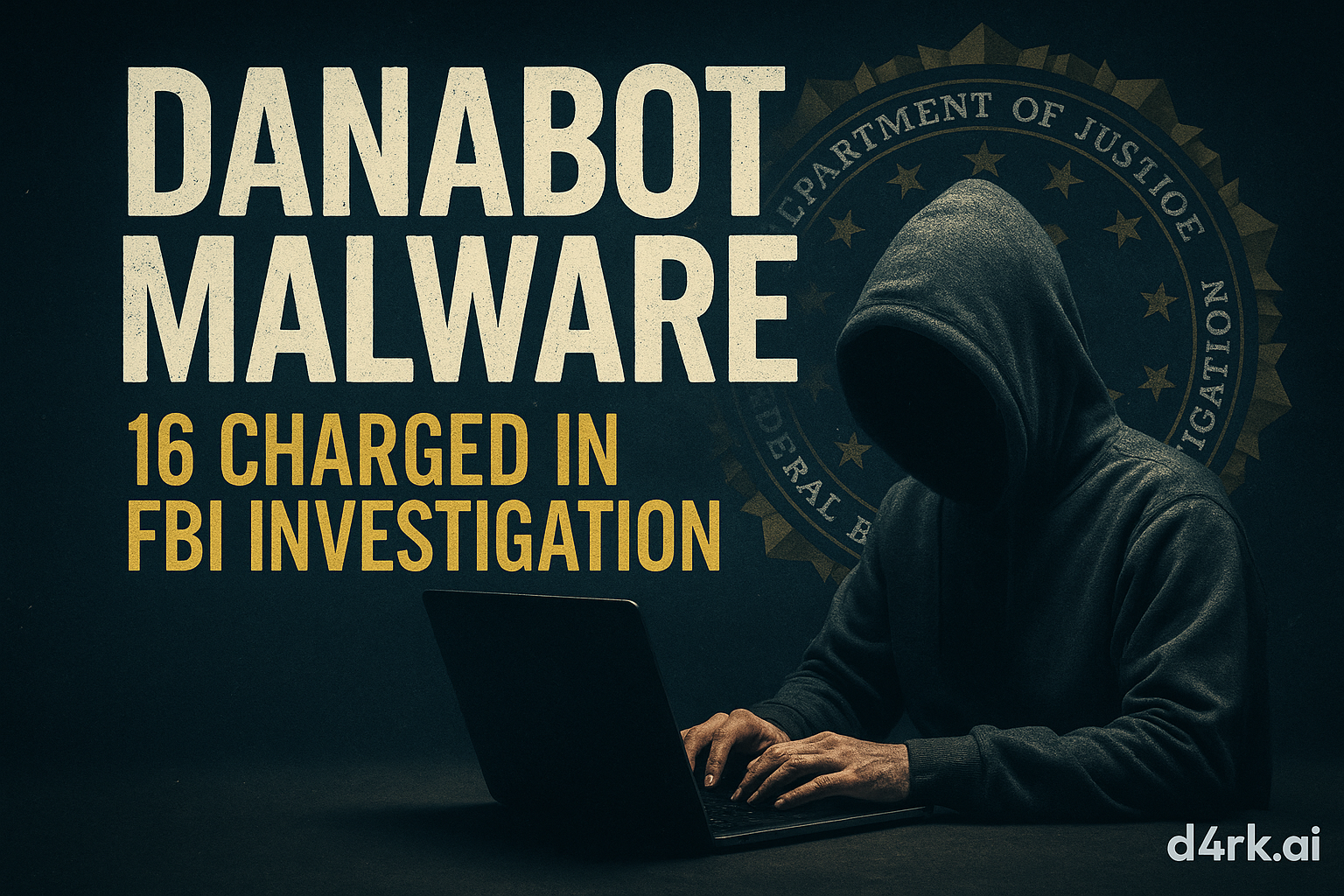 DanaBot malware FBI nyomozás